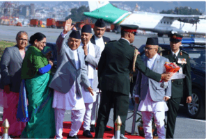 President Paudel embarks on Qatar visit