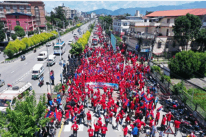 UML youths stage rally ahead of ‘National Volunteer Force Announcement’