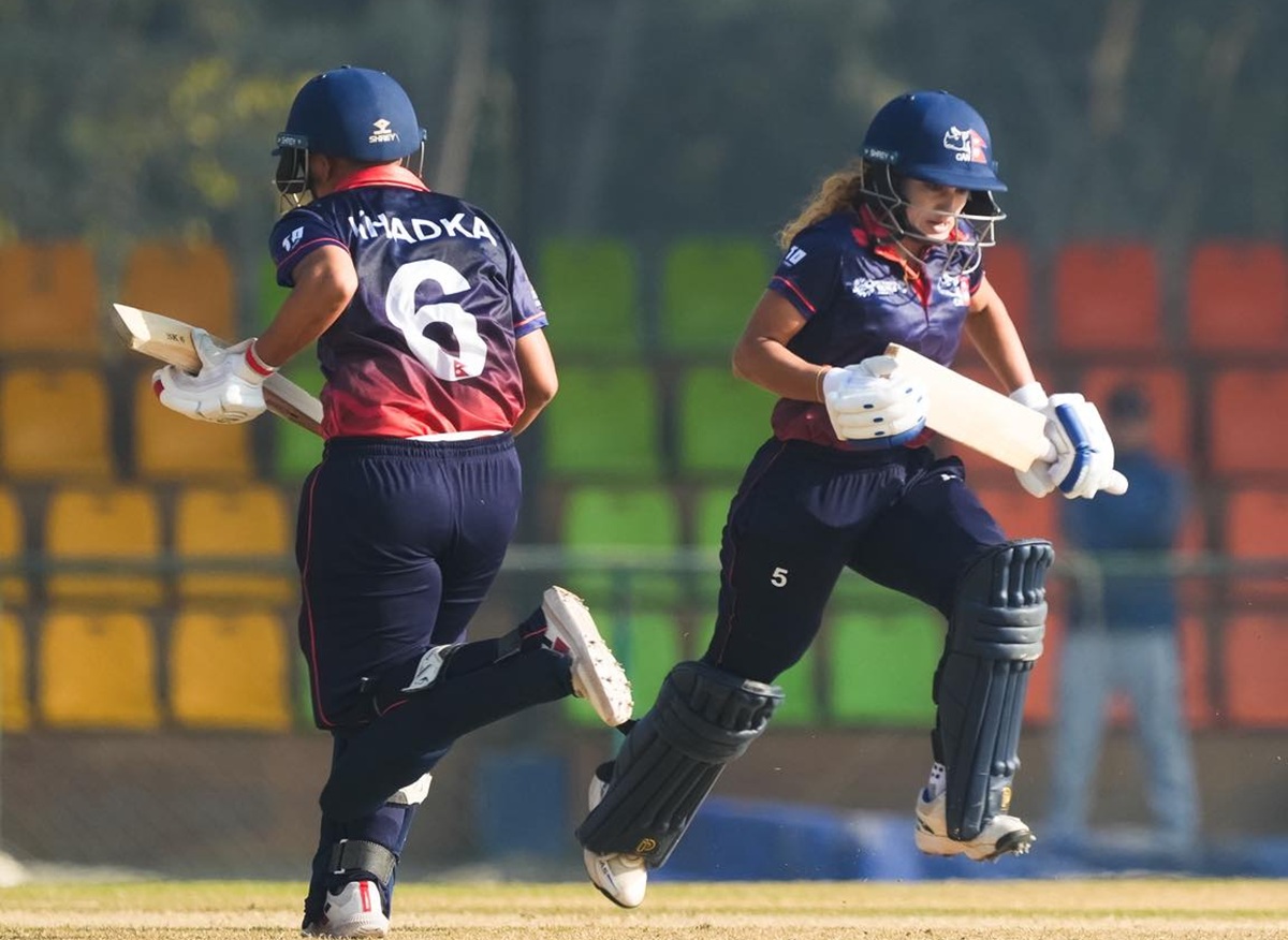 ICC Women’s T20 World Cup Qualifier 2026: Nepal batting against Thailand