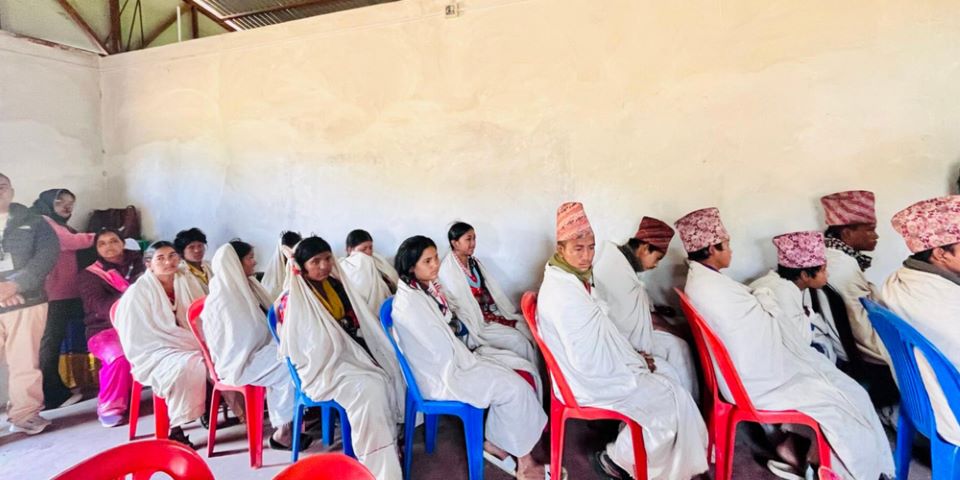 Raute youths attend first aid training in Surkhet