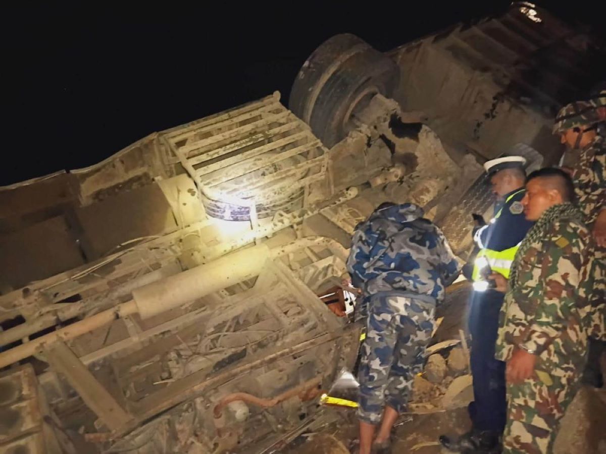 Dhading bus accident: death toll reaches 18, 22 receiving treatment in Kathmandu