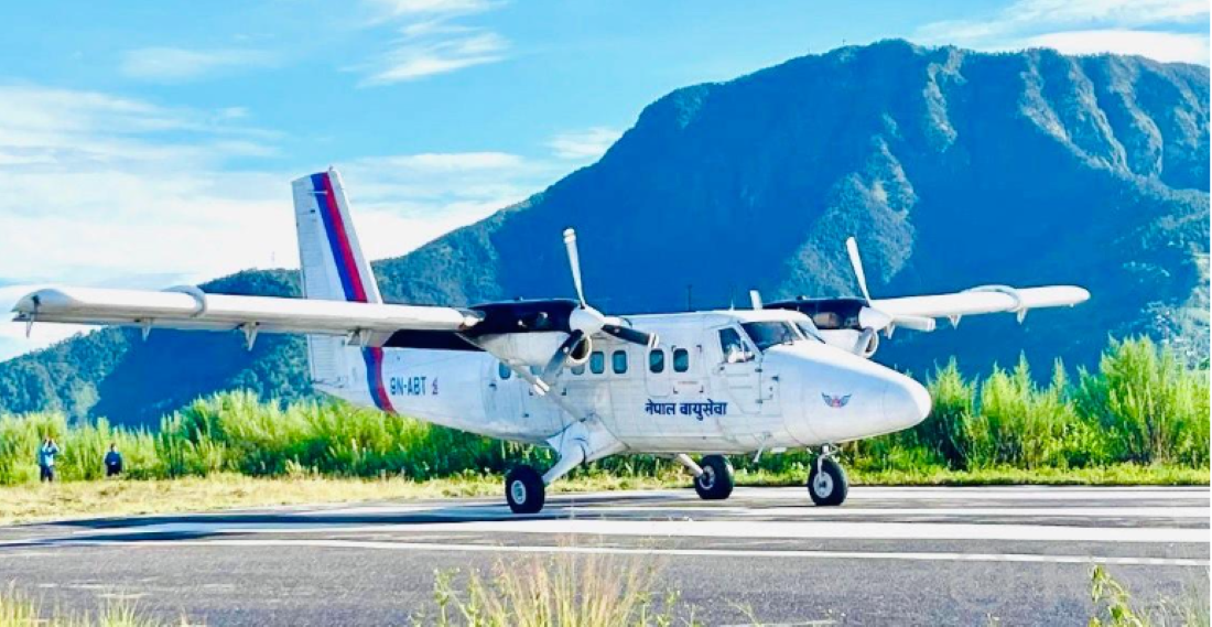 Flights to Gulmi reduced to three times a week