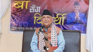 Elections necessary to end political crisis, says UML chair Oli