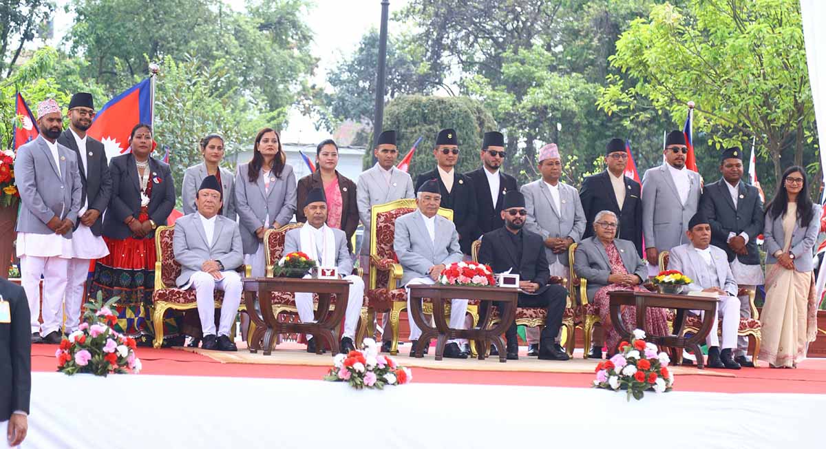 Newly appointed Ministers sworn-in, 15-member Cabinet