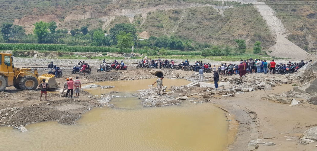 BP highway obstructed due to rainfall; one killed in flood