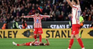 Atletico Madrid reach Copa del Rey final despite 3-0 loss at Barcelona