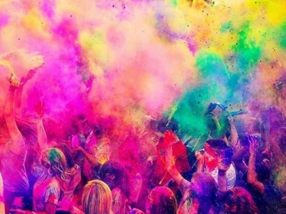 Holi festival bing celebrated with great enthusiasm in Terai-Madhesh