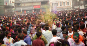 Festival of Colours being Celebrated with Much Fanfare in hilly areas