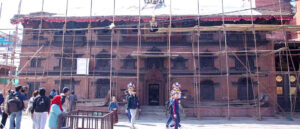 Roof renovation of ‘Kumari Ghar’ must be completed before monsoon, says Sunita Dangol