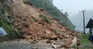 ‘Mechi Highway’ blocked again due to landslide
