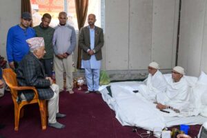 President Paudel extends condolences to Oli and family