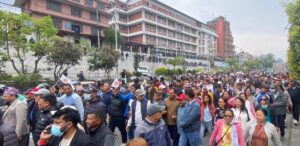 CPN-UML intensifies protests in Kathmandu over arrest of KP Sharma Oli