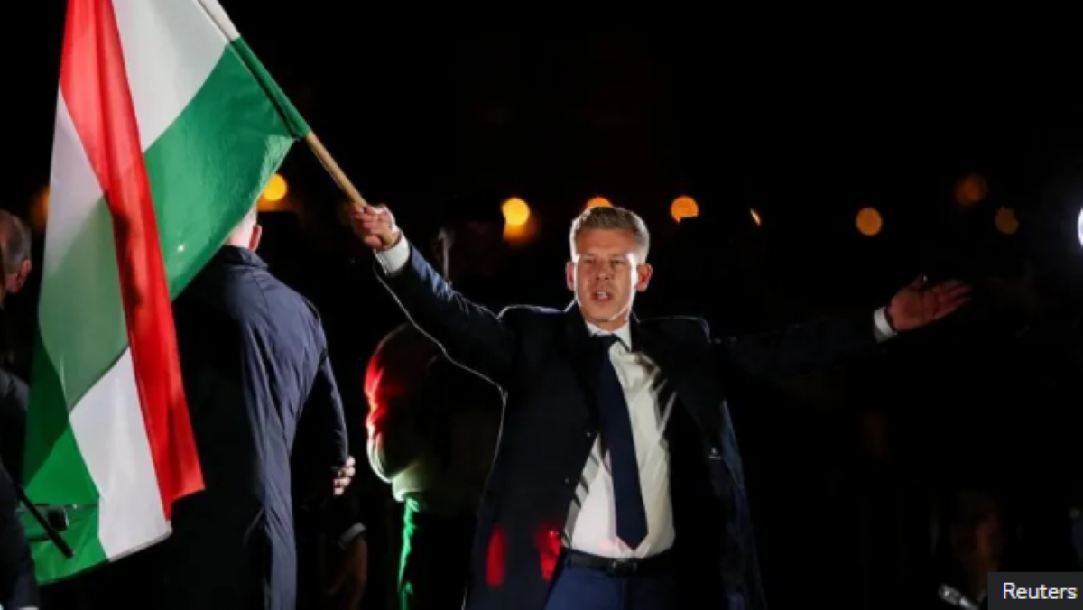 Orbán era swept away by Péter Magyar’s Hungary election landslide