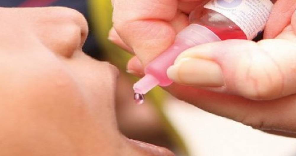 Vitamin A and deworming medicine being administered to children on sunday and monday