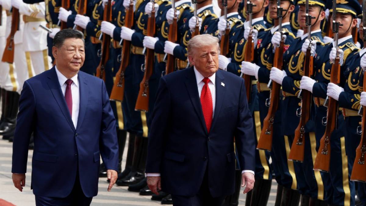 Chinese President Xi holds talks with Trump in Beijing