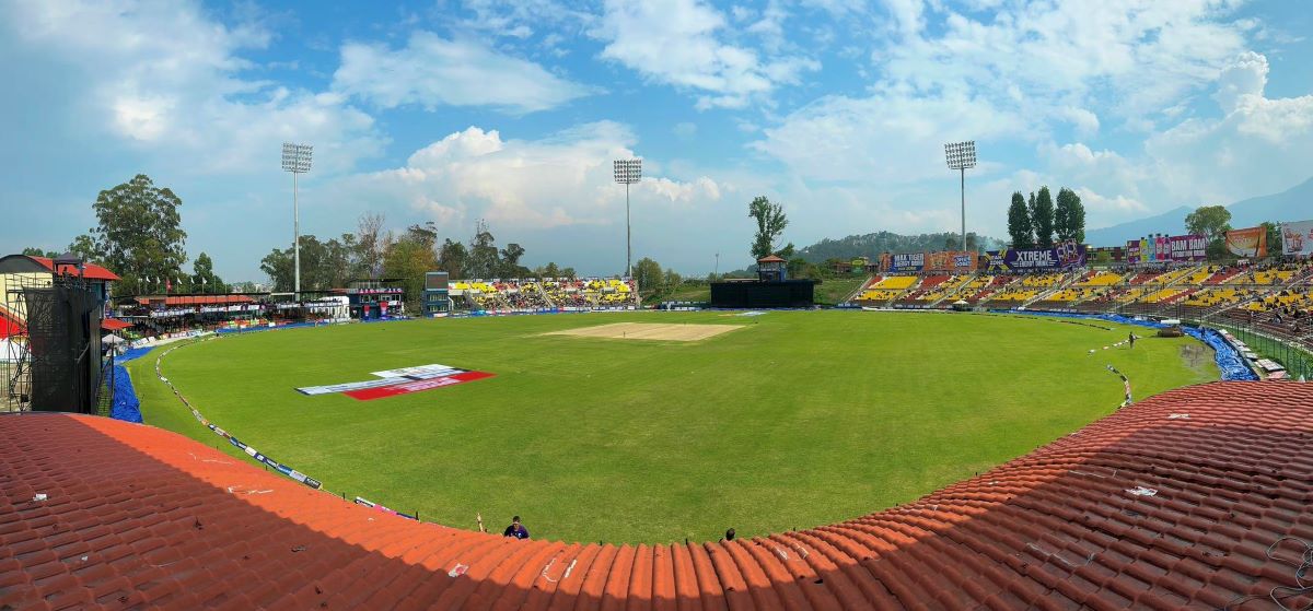 Nepal set a revised target of 221 runs after rain reduces overs