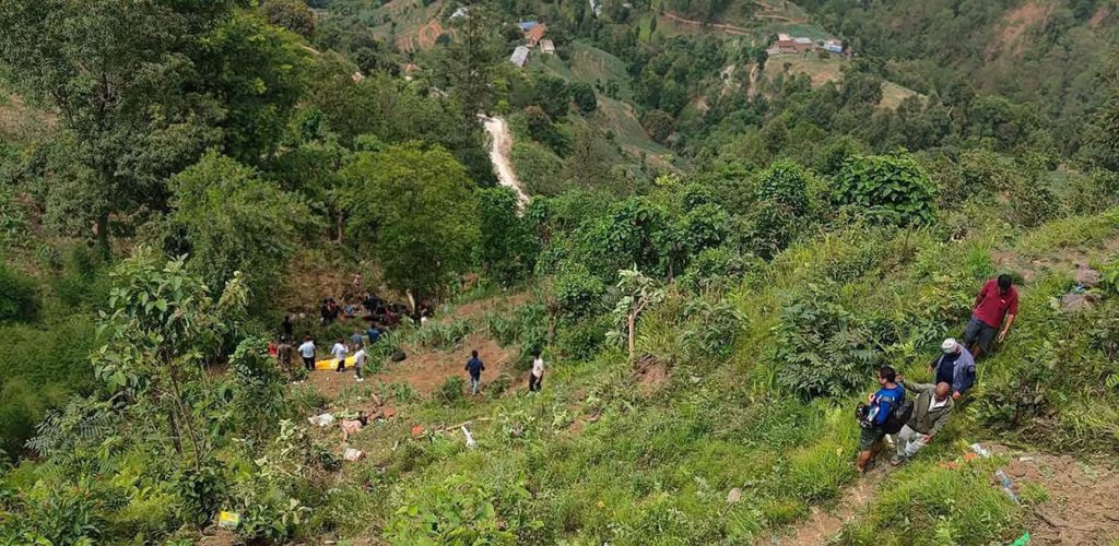 Eight dead, 15 injured in Kavre bus accident