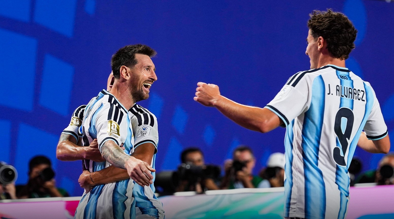 Messi scores a hat-trick for Argentina, fans delighted