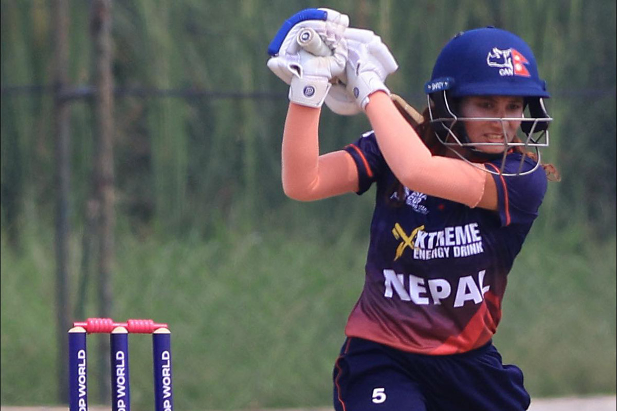 ACC Women’s Premier Cup: Nepal batting against Bhutan