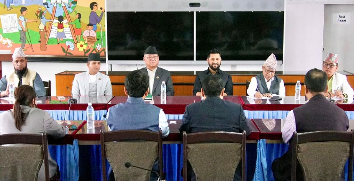 Prime Minister Shah Cannot Immediately Come to Parliament: Rabi Lamichhane