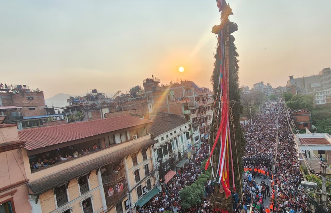 Rato Machhindranath chariot festival concluding with Bhoto display on saturday