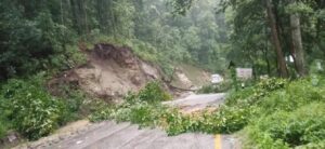 Rajduwali road section of Mechi Highway blocked