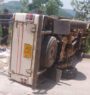 One killed, 17 injured in Waling jeep accident
