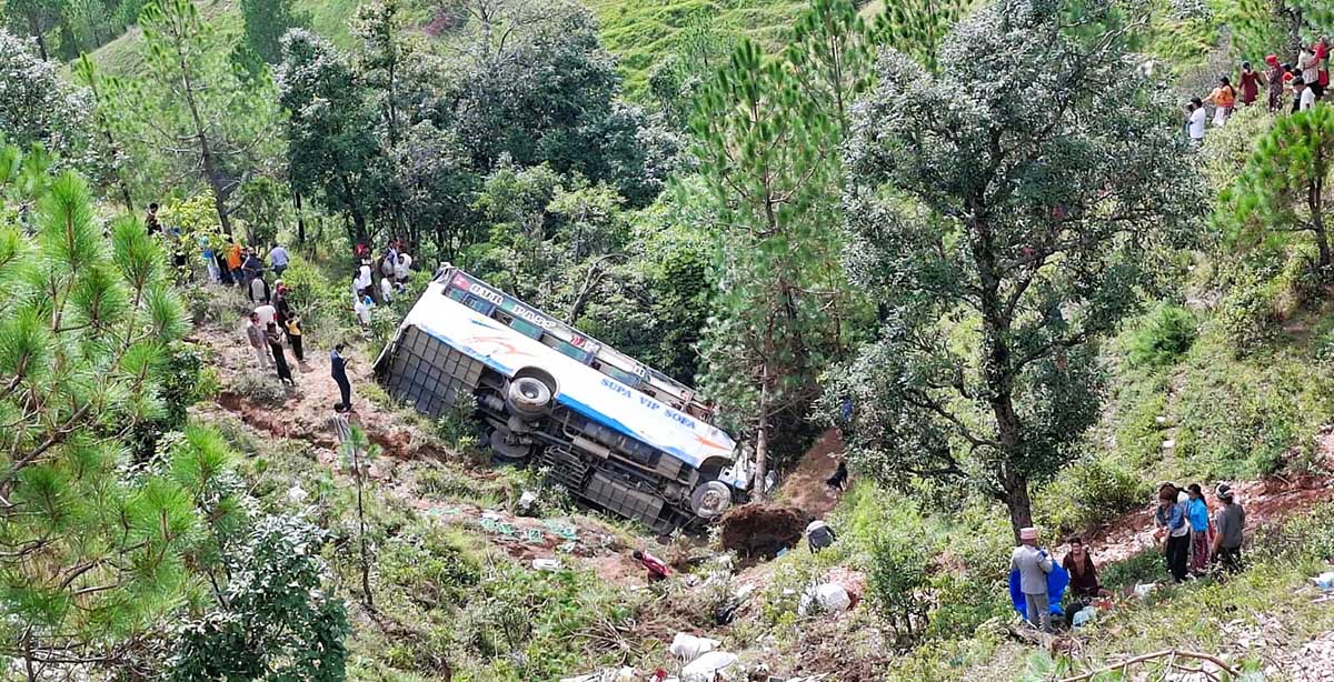 Number of injured reaches 20 in Baitadi bus accident