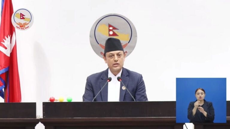 Speaker Aryal makes ruling to Government