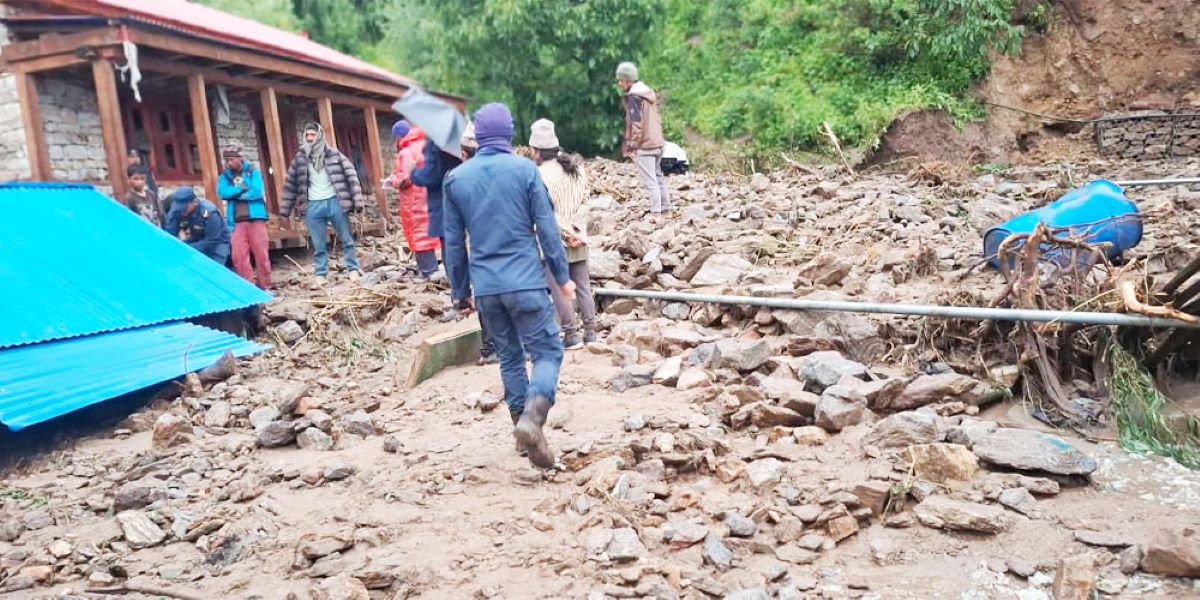 One dead, six injured as mud flood inundates village in Dolpa