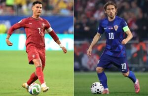 Portugal beat Croatia in chaotic finish to reach World Cup last 16